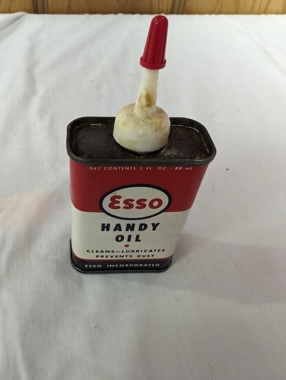 Vtg Esso Handy Oil Can