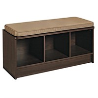 ClosetMaid 1570 Cubeicals 3-Cube Storage Bench,