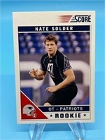 Nate Solder Score Rookie Card