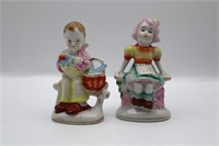Occupied Japan Porcelain Child Figurines