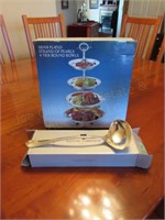 4 Tier Server - Royal Limited Silver Plate Ladle