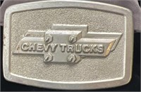 Vintage Chevy trucks belt buckle