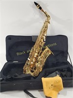 MAS-L Mendini Cecilo Saxophone & Case