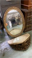 Marble Cosole & Mirror