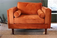 ORANGE CLUB CHAIR