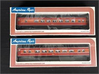 American flyer S gauge passenger cars