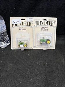(2) 1/64 SCALE JD MD. 430 AND MOD. 2510 TRACTORS