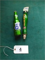 Rolling Rock Bottle and Beer Tap