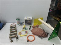 Bird cage supplies and toys