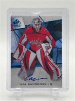 Ilya Samsonov Autographed Hockey Card