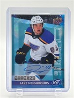 Jake Neighbours Rookie Autographed Hockey Card