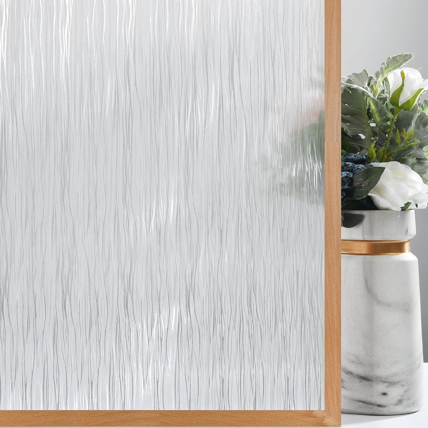 $30  VELIMAX Frosted Privacy Film 35.4x78.7 inches