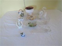 Swans and Birds Figurines