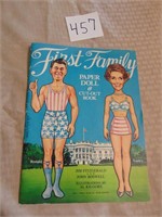 First Family Paper Doll & Cut Out Book