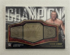 BROCK LESNAR WWE CARD