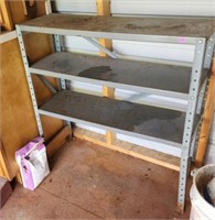 3 ft 2 tier Metal Shelf