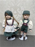 Hansel and Gretal Porcelain dolls
