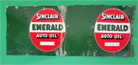 Sinclair Emerald Auto Oil Sign
