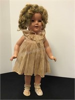 Old Shirley Temple Doll by Ideal, 18" long