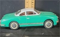 Vintage tin Sedan Karmann Ghia Friction
