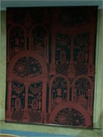 8’ x 6’ masonic tapestry