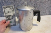 6" aluminum perculator Coffee Pot Camping