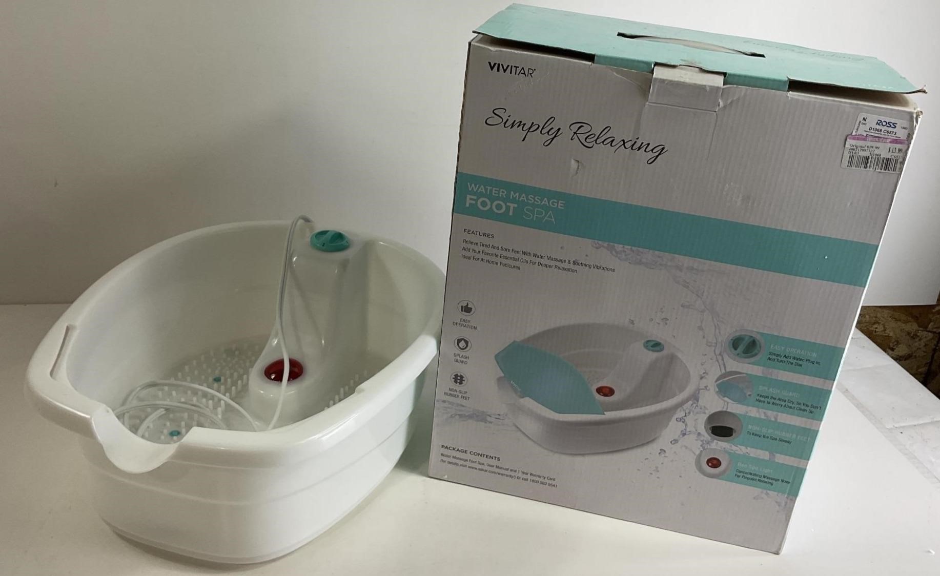 Vivtar Simply Relaxing  Foot Spa