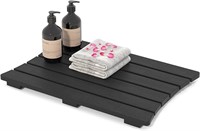 DWVO Bath Mat, Non-Slip Poly Lumber Shower Mat,