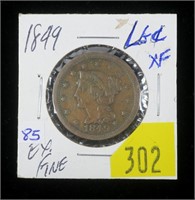 1849 U.S. large cent