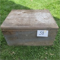 Heavy Rustic Wooden Box