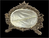 Antique Brass Vanity Mirror