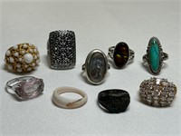 Fashion Rings, Signed, Vintage Girl Scout Ring