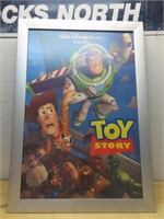 Lighted Toy Story framed poster.