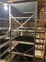 2-Sections of Metal Shelving & Contents