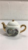 Thomas Kinkade Porcelain Teapot U15B