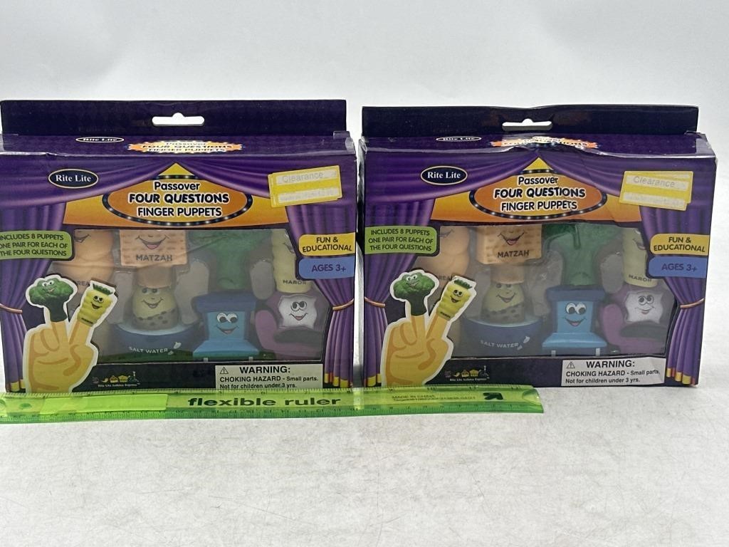 NEW Lot of 2- Rite Lite Passover Four Questions