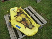 John Deere 50 inch Mower Deck Holes in Frame,