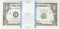 UNCIRCULATED $1 STAR NOTES CURRENCY