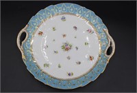 Saxe Porcelain Handled Plate