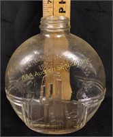 Chicago World Fair glass bottle: “A Century of