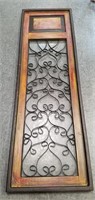 LARGE METAL WALL DECOR, VERY LARGE