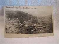 WW1 Rumaian Battle Field Macedorien PostCard
