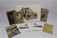 Original 1916 & 1927 Automobile Blue Books