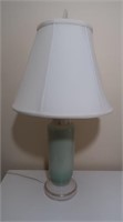 Ceramic Lamp w/Shade 26" tall