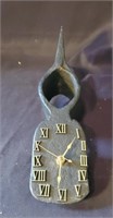 Cast Iron Pick Ax Clock