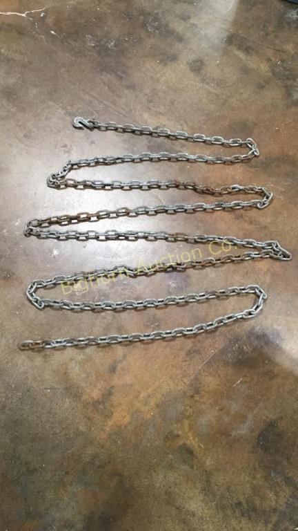 Log/Tow Chain w/ 1 Hook 1/4" x Approx 20ft