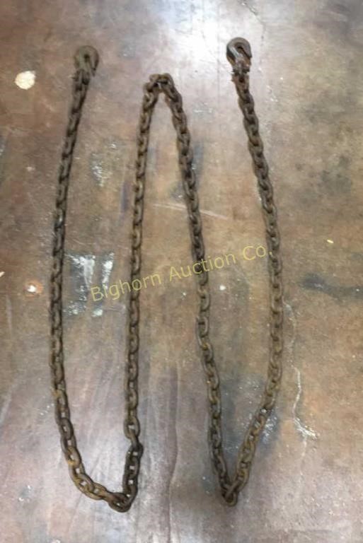 Log/Tow Chain w/ Hook on Each End 3/8" x Approx