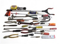 Variety Of Hand Tools, Screw Drivers