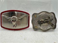 Vintage belt buckles