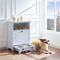 Pet Feeding Station Cabinet